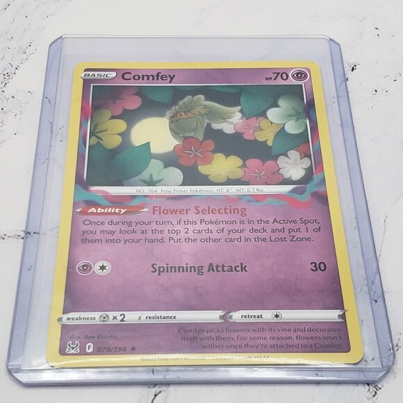 Comfey 079/196 Lost Origin Pokemon TCG Card - Picture 2 of 4